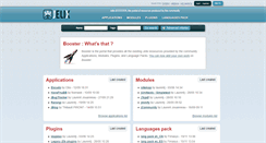 Desktop Screenshot of booster.jelix.org